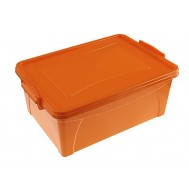 HIDE BOX KAPAKLI TURUNCU-25x35x14 9,96 lt